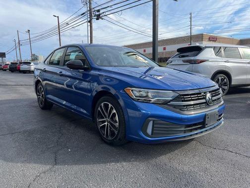 Rising Blue Metallic 2024 Volkswagen Jetta 1.5T Sport