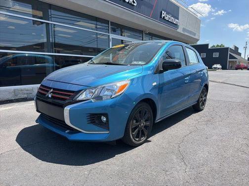 Sapphire Blue Metallic 2022 Mitsubishi Mirage Black Edition