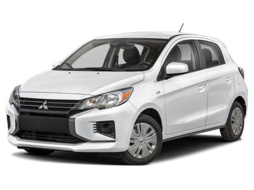 White Diamond 2024 Mitsubishi Mirage ES