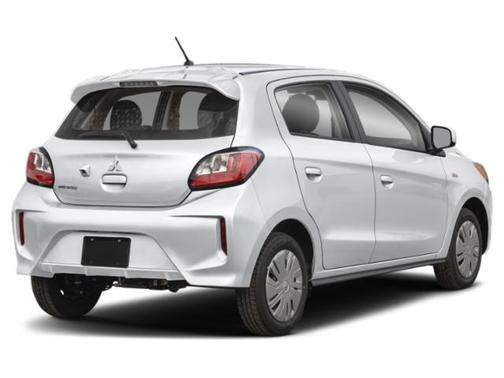 White Diamond 2024 Mitsubishi Mirage ES