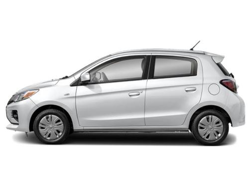 White Diamond 2024 Mitsubishi Mirage ES