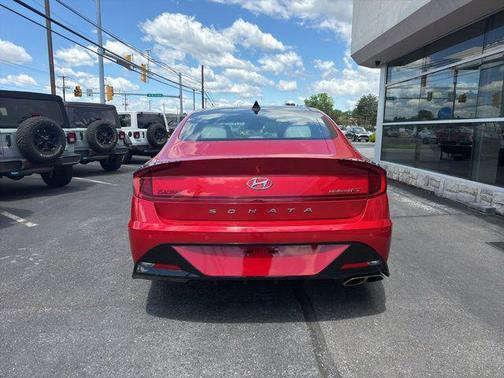 Calypso Red 2021 Hyundai SONATA Limited