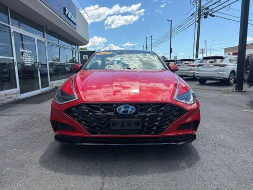 Calypso Red 2021 Hyundai SONATA Limited