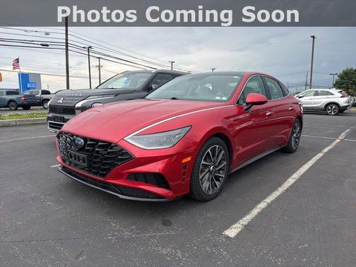 Calypso Red 2021 Hyundai SONATA Limited