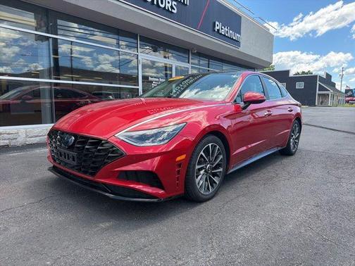 Calypso Red 2021 Hyundai SONATA Limited