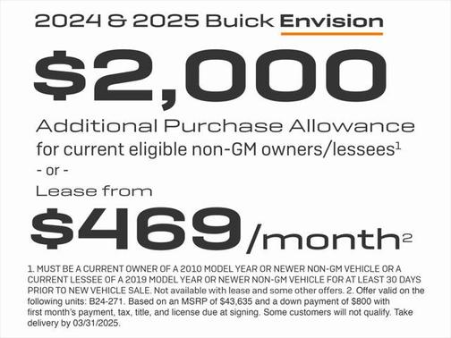 2025 Buick Envision Preferred AWD