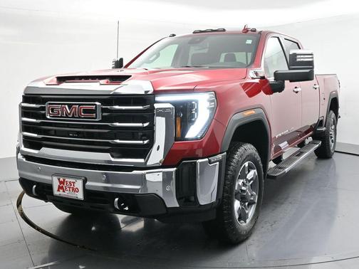 Volcanic Red Tintcoat 2026 GMC Sierra 3500 SLT