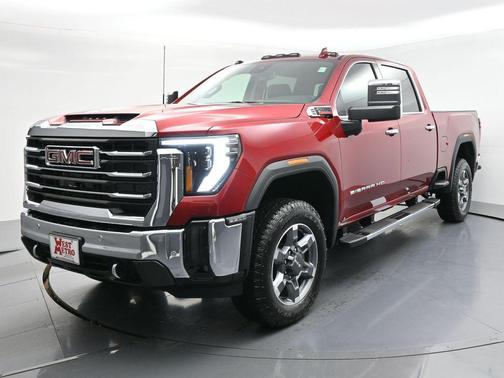Volcanic Red Tintcoat 2026 GMC Sierra 3500 SLT