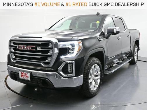 Ebony Twilight Metallic 2021 GMC Sierra 1500 SLT