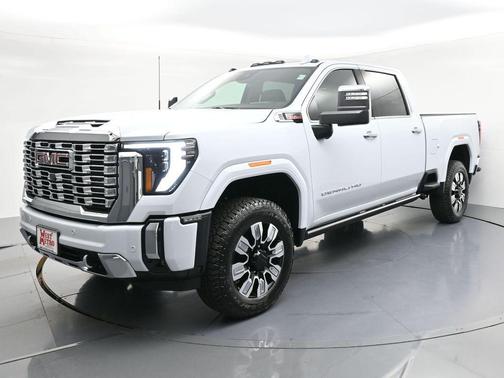 Glacier White Tricoat 2026 GMC Sierra 3500 Denali