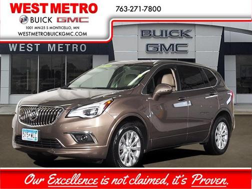 Bronze Alloy Metallic 2017 Buick Envision Essence