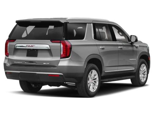 Satin Steel Metallic 2021 GMC Yukon SLT