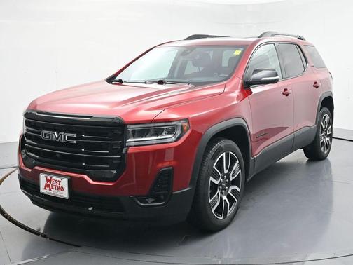 Cayenne Red Tintcoat 2021 GMC Acadia AWD SLT