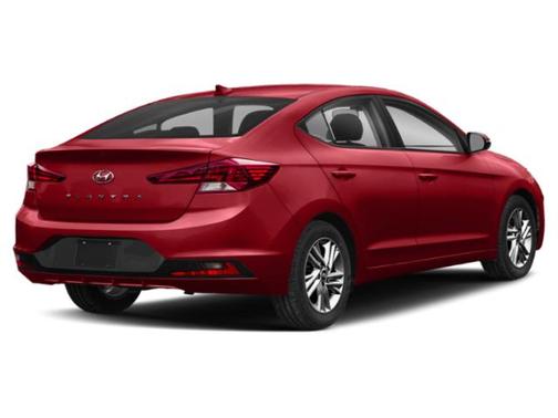Scarlet Red 2019 Hyundai ELANTRA SEL