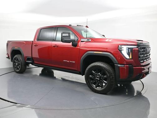 Volcanic Red Tintcoat 2026 GMC Sierra 3500 AT4