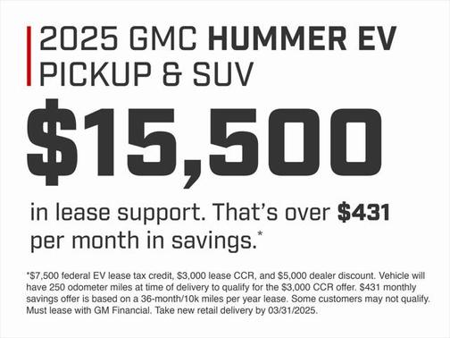 2025 GMC HUMMER EV Pickup 2X