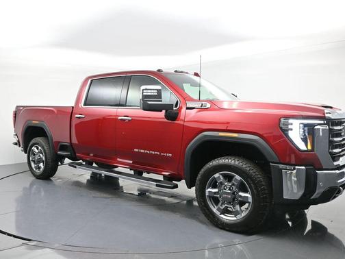 Volcanic Red Tintcoat 2026 GMC Sierra 3500 SLT