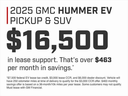 2025 GMC HUMMER EV SUV 2X