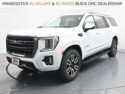 Summit White 2023 GMC Yukon XL AT4