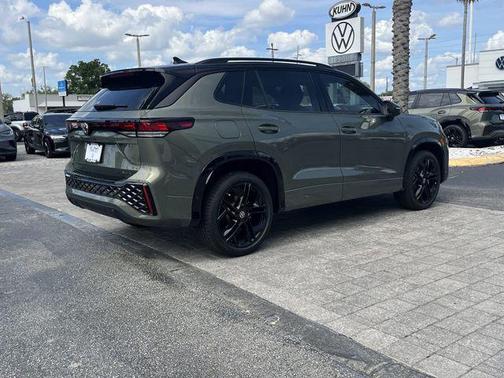 Avocado Green w/Deep Black Roof 2026 Volkswagen Tiguan 2.0T SE R-Line Black 4MOTION