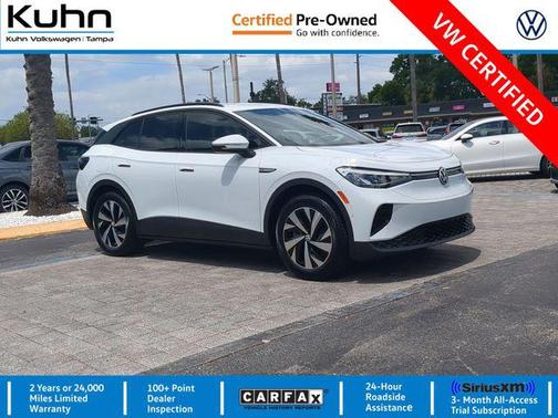 Pure White 2023 Volkswagen ID.4 Pro