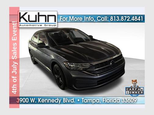 Platinum Gray Metallic 2024 Volkswagen Jetta 1.5T SE