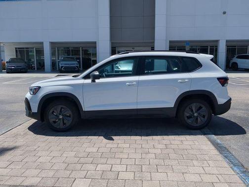 Pure White 2025 Volkswagen Taos 1.5T S