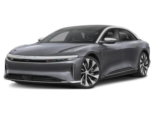 Burgundy 2025 Lucid Air Grand Touring