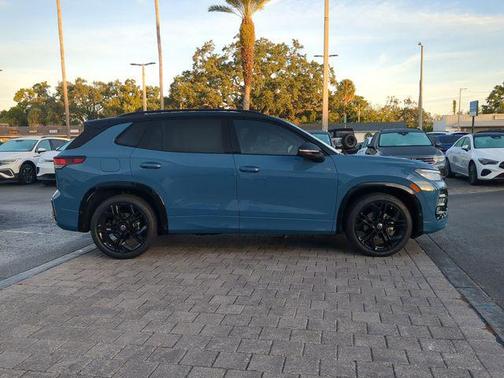Monterey Blue with Deep Black Roof 2026 Volkswagen Tiguan 2.0T SE R-Line Black