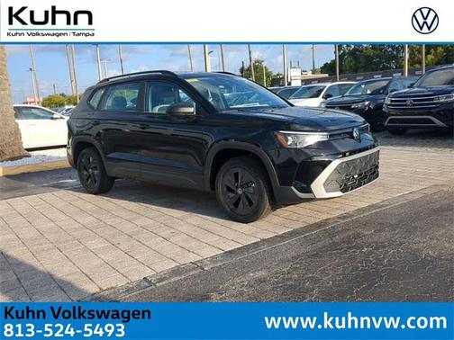 Deep Black 2025 Volkswagen Taos 1.5T S