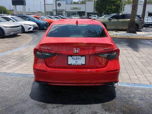 Rallye Red 2022 Honda Civic Sport