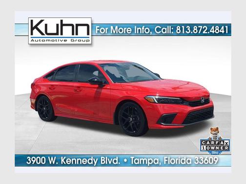 Rallye Red 2022 Honda Civic Sport