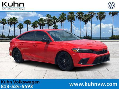 Rallye Red 2022 Honda Civic Sport
