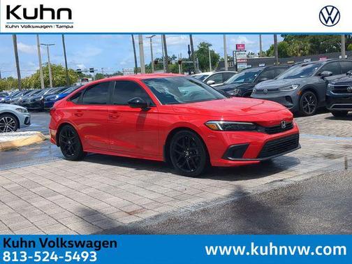 Rallye Red 2022 Honda Civic Sport