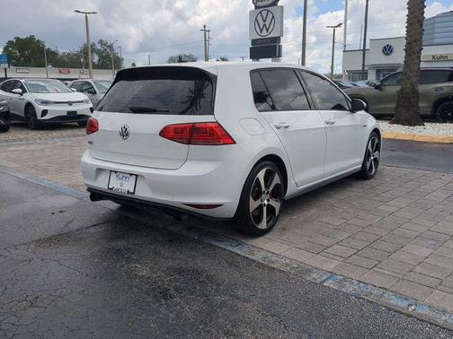 Pure White 2017 Volkswagen Golf GTI 2.0T S 4-Door