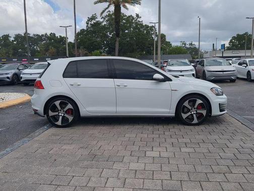 Pure White 2017 Volkswagen Golf GTI 2.0T S 4-Door