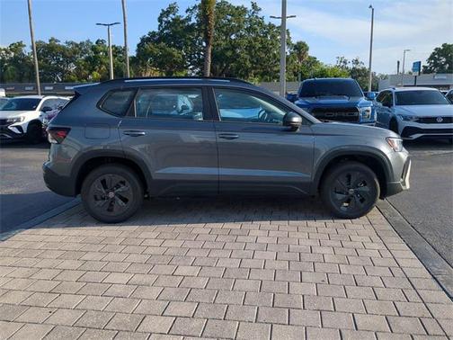 Platinum Gray Metallic 2025 Volkswagen Taos 1.5T S