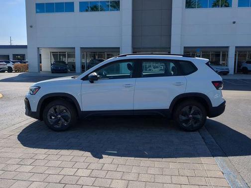 Pure White 2026 Volkswagen Taos S