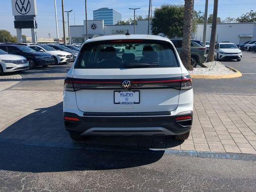 Pure White 2026 Volkswagen Taos S