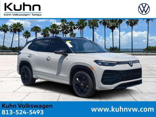sandstone with deep black roof 2026 Volkswagen Tiguan 2.0T SE R-Line Black 4MOTION