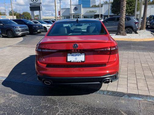 Kings Red Metallic w/Deep Black Roof 2026 Volkswagen Jetta GLI 2.0T Autobahn