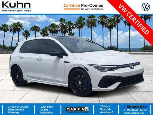Pure White 2024 Volkswagen Golf R 2.0T DSG