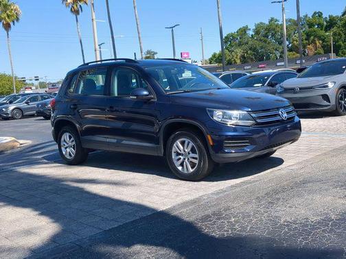 Night Blue Metallic 2016 Volkswagen Tiguan S