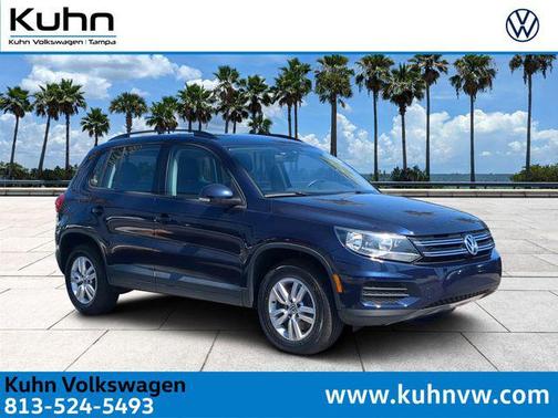 Night Blue Metallic 2016 Volkswagen Tiguan S