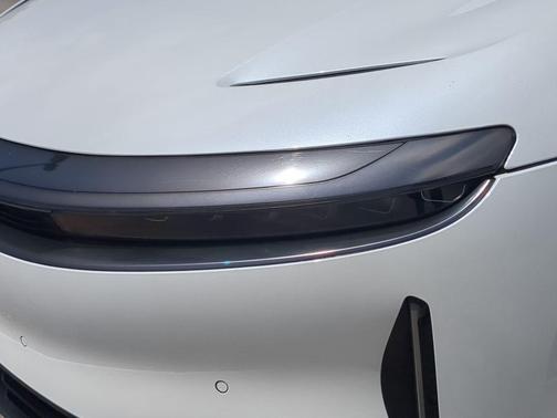 Stellar White Metallic 2024 Lucid Air Touring