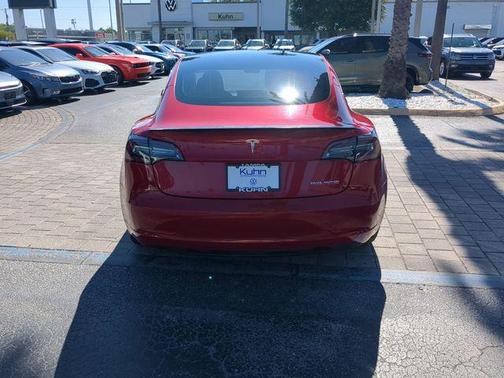 Red Multi-Coat 2022 Tesla Model 3 Performance