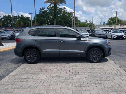 Platinum Gray Metallic 2023 Volkswagen Taos 1.5T S