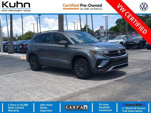 Platinum Gray Metallic 2023 Volkswagen Taos 1.5T S