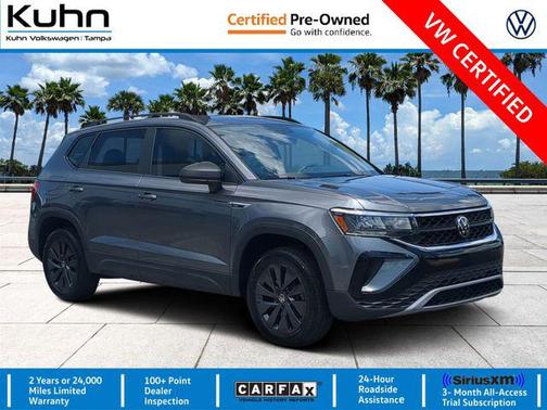 Platinum Gray Metallic 2023 Volkswagen Taos 1.5T S