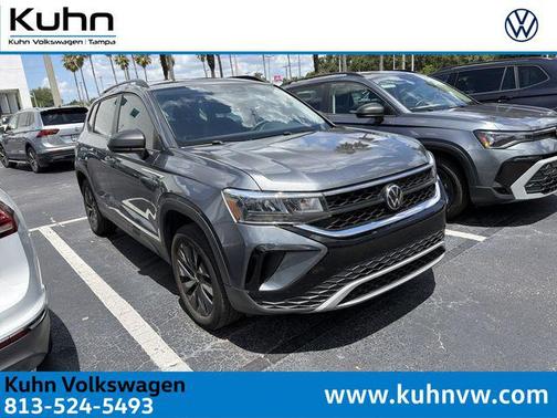 Platinum Gray Metallic 2023 Volkswagen Taos 1.5T S